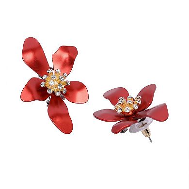 AGP PARIS Floral Stud Earrings
