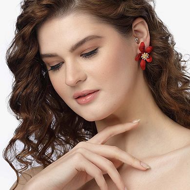 AGP PARIS Floral Stud Earrings