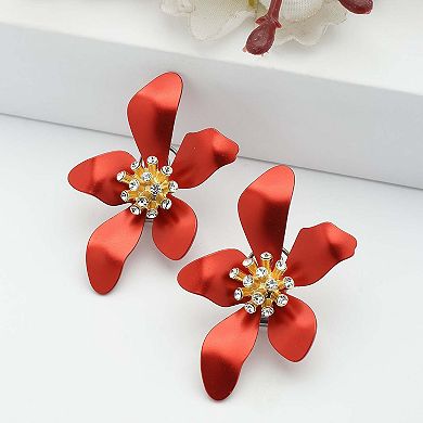 AGP PARIS Floral Stud Earrings
