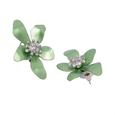 AGP PARIS Floral Stud Earrings