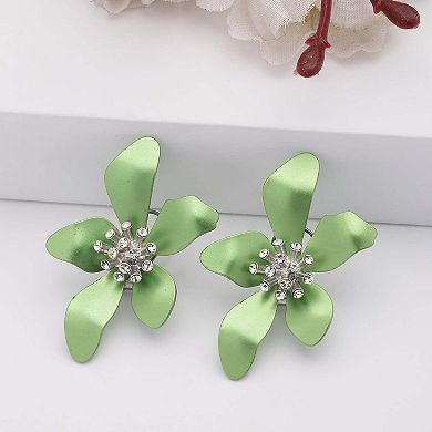 AGP PARIS Floral Stud Earrings