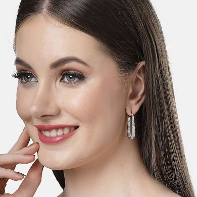 AGP PARIS Diva Collection U-Shaped Zirconia Hoops