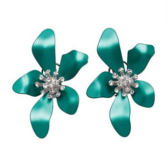 AGP PARIS Floral Stud Earrings