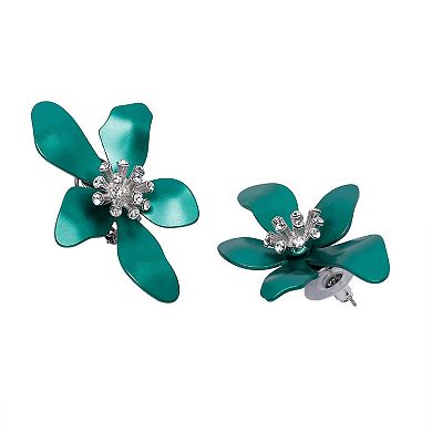 AGP PARIS Floral Stud Earrings