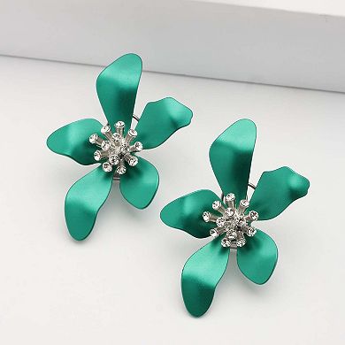 AGP PARIS Floral Stud Earrings