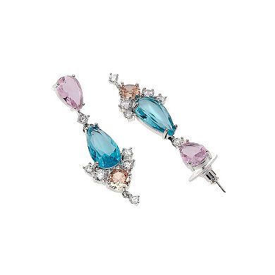 AGP PARIS Multicolored Geometric Drop Earrings