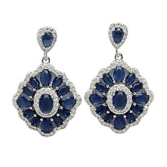 AGP PARIS Diva Collection Cubic Zirconia Statement Earrings