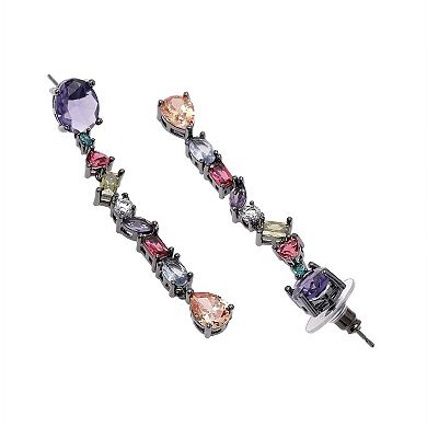 AGP PARIS Multi colored Long Tassel Earrings