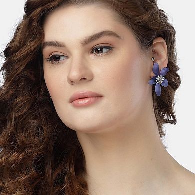 AGP PARIS Floral Stud Earrings