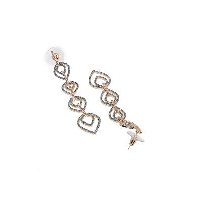 Turquoise Teardrop Dangle Earrings