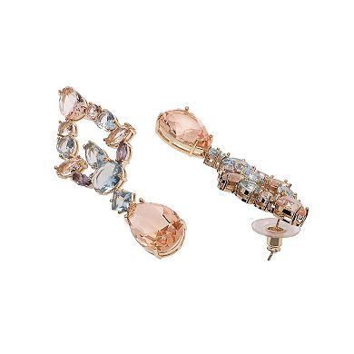 AGP PARIS Beautiful Champagne Drop Earrings