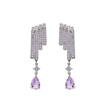 Angel Wing Drop Earrings