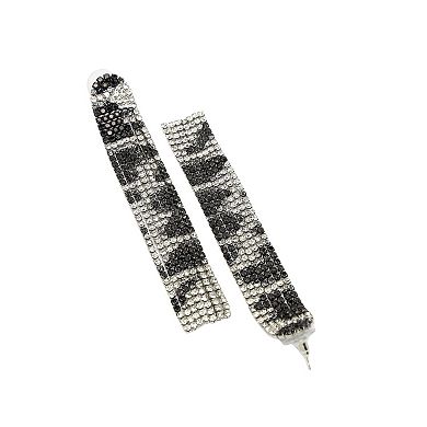 Diva Collection Long Fringe Chandelier Earrings