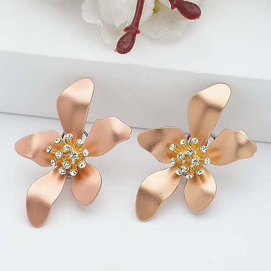 AGP PARIS Floral Stud Earrings