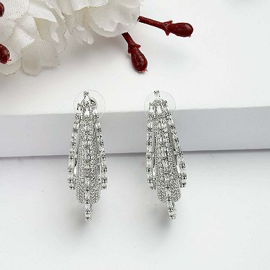 AGP PARIS Diva Collection Cubic Zirconia Layered Hoops