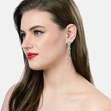 AGP PARIS Elegant Leafy Dangle Earrings