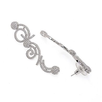 AGP PARIS Classy Swirl Dangle Earrings