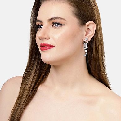 AGP PARIS Classy Swirl Dangle Earrings