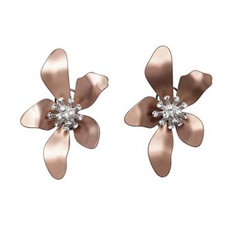 AGP PARIS Floral Stud Earrings