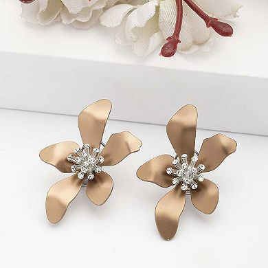 AGP PARIS Floral Stud Earrings