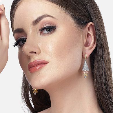 AGP PARIS Diva Collection Zirconia Chandelier Drop Earrings