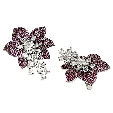 AGP PARIS Diva Collection Floral Drop Studs