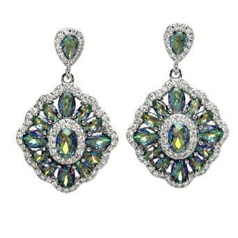 AGP PARIS Diva Collection Elegant Zirconia Drop Earrings