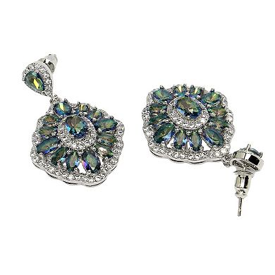 AGP PARIS Diva Collection Elegant Zirconia Drop Earrings