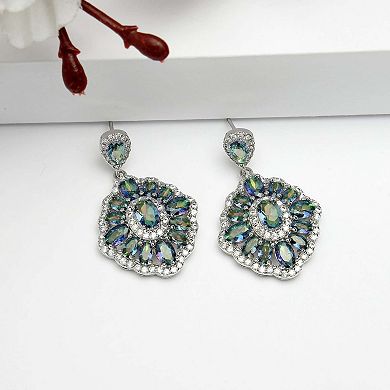 AGP PARIS Diva Collection Elegant Zirconia Drop Earrings