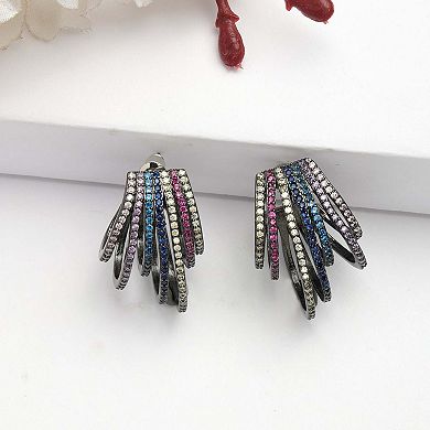 AGP PARIS Diva Collection Zirconia Fringe Studs