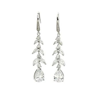 Diva Collection Classy Petal Drop Earrings