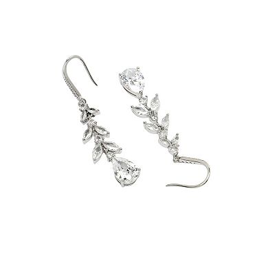 Diva Collection Classy Petal Drop Earrings
