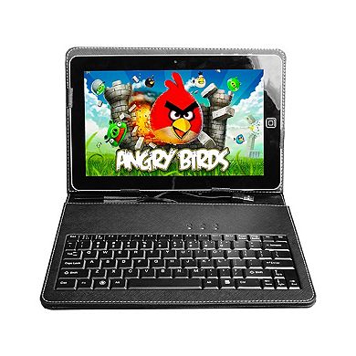 8-Inch Tablet Case with Detachable Wireless Keyboard