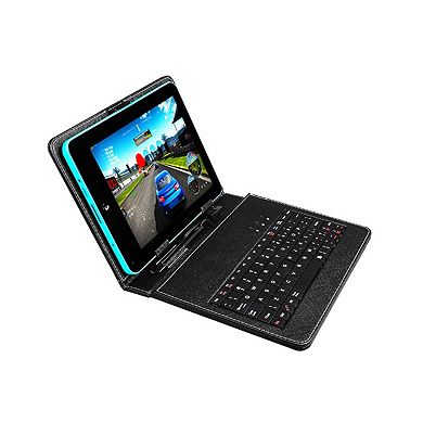 8-Inch Tablet Case with Detachable Wireless Keyboard