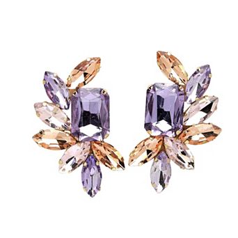 AGP PARIS Diva Collection Blossoming Purple Studs