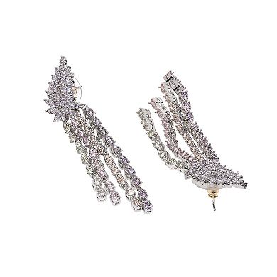 AGP PARIS Light Purple Tassel Earrings