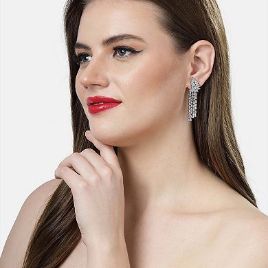 AGP PARIS Light Purple Tassel Earrings