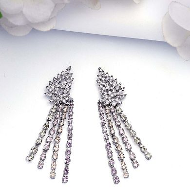 AGP PARIS Light Purple Tassel Earrings