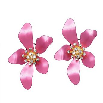 AGP PARIS Floral Stud Earrings