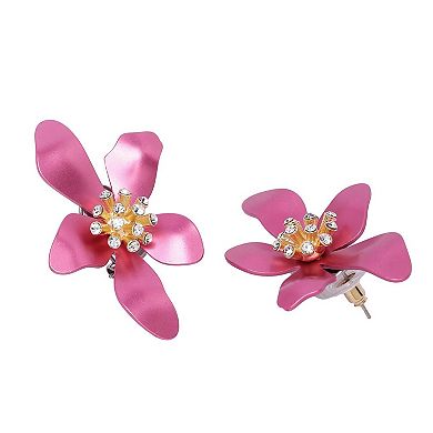 AGP PARIS Floral Stud Earrings