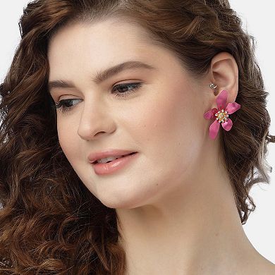 AGP PARIS Floral Stud Earrings