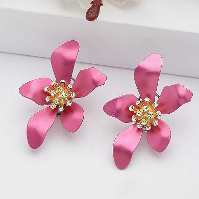 AGP PARIS Floral Stud Earrings
