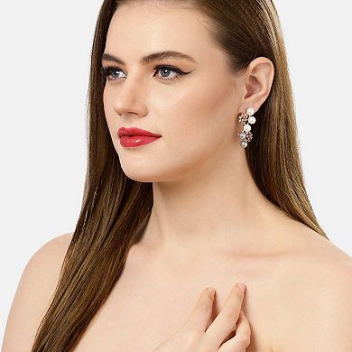 AGP PARIS Cascading Snowflake Earrings