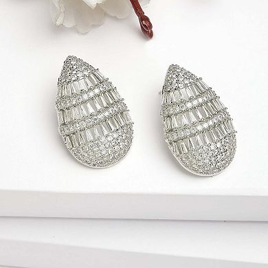 AGP PARIS Diva Collection Classy Hollow Designer Zirconia Drops