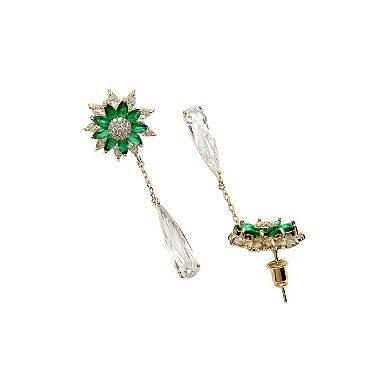 Diva Collection Sunflower Dangling Earrings