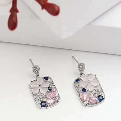 AGP PARIS Diva Floral Drop Earrings