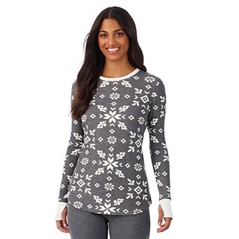 Women's Cuddl Duds® Cozy Stretch Thermal Long Sleeve Top
