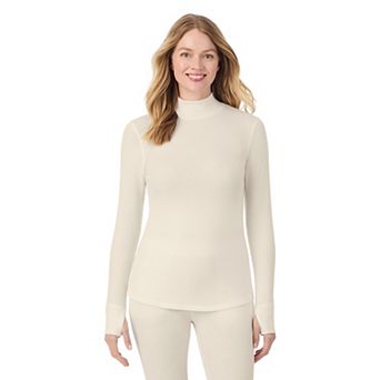 Women's Cuddl Duds® Thermal Long Sleeve Mockneck Layering Top