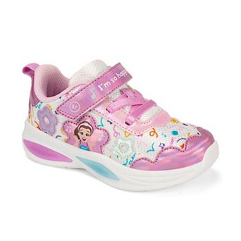 Stride Rite Ms. Rachel Girls Lighted Sneakers With Velcro Closure
