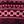 Bordeaux Fairisle